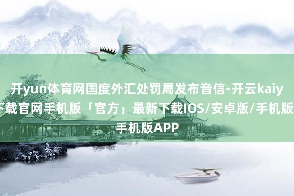 开yun体育网国度外汇处罚局发布音信-开云kaiyun下载官网手机版「官方」最新下载IOS/安卓版/手机版APP